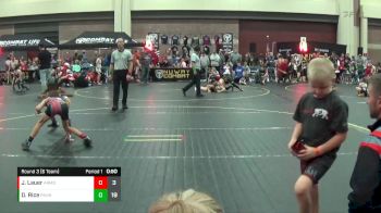 65 lbs Round 3 (6 Team) - Jack Lauer, Armory Athletics vs Dean Rice, Panhandle All-Stars