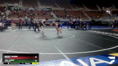 D3-157 lbs Champ. Round 1 - Max Haws, Eastmark vs Brody Hanna, Prescott