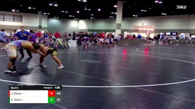 220 lbs Round 2 (6 Team) - Eann Mesa, Sunbear Wrestling vs James Rojas, Bubbletown Mat