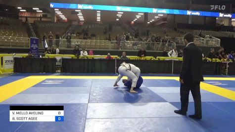 VITOR MELLO AVELINO vs BRENT SCOTT AGEE 2024 Pan Jiu Jitsu IBJJF Championship