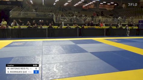 MAURICIO ANTONIO REIS FILHO vs GABRIEL RODRIGUES QUESADA 2024 Pan Jiu Jitsu IBJJF Championship