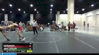 140 lbs Round 5 (6 Team) - Jacob Bacon, Team Florida Gold vs Drew Loveland, North Florida Misfits