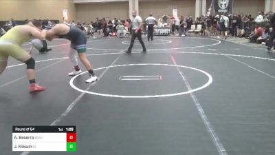 215 lbs Round Of 64 - Anthony Aj Beserra, Bear Academy vs Jackson Miksch, St. Pius WC