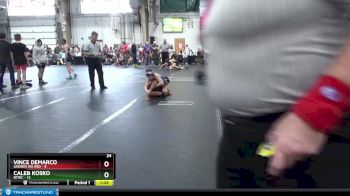 92 lbs Round 1 (8 Team) - Caleb Kosko, BTWC vs Vince DeMarco, Askren WA Red
