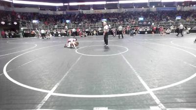 78 lbs Round Of 16 - Waylon Miller, Greater Heights Wrestling vs Wesley Woodside, Florida National Team