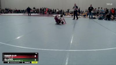 93 lbs Semis (4 Team) - Eli Lewis, Fosston-Bagley Brawlers vs Parker Ellis, Chatfield