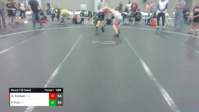 130 lbs Round 7 (8 Team) - Preston Furl, Diamond Fish vs Andrew Kimball, Rebellion