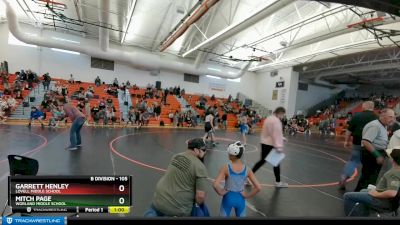 105 lbs 3rd Place Match - Garrett Henley, Lovell Middle School vs Mitch Page, Worland Middle School