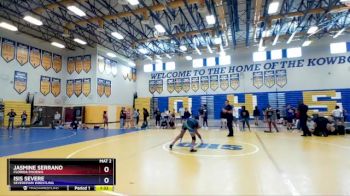 123 lbs Semifinal - Jasmine Serrano, Florida Phoenix vs Isis Severe, Severepain Wrestling