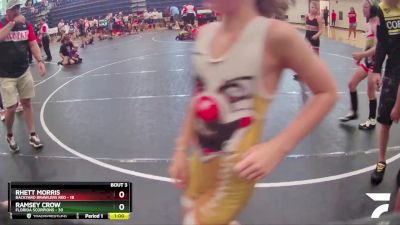 90 lbs Quarterfinals (8 Team) - Rhett Morris, Backyard Brawlers Red vs Ramsey Crow, Florida Scorpions