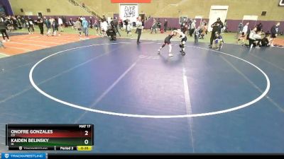 86 lbs Cons. Round 3 - Alexander Keyes, IA vs Jack Jenkins, ND