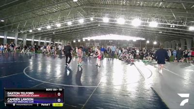 70 lbs Quarterfinal - Daxton Telford, Sanderson Wrestling Academy vs Camden Lawson, Brighton Wrestling Club