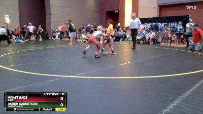 55 lbs Cons. Semi - Asher Garretson, Untouchables vs Wyatt Eads, Eads