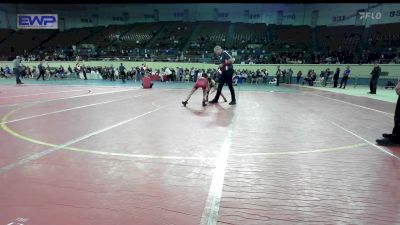 68 lbs 3rd Place - Brodie Harmon, Duncan Middle School vs Isaias Galindo, Norman Grappling Club