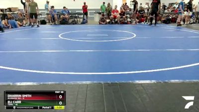 152 lbs Round 2 (6 Team) - Eli Carr, TDWC vs Dharrin Smith, Glasgow WA