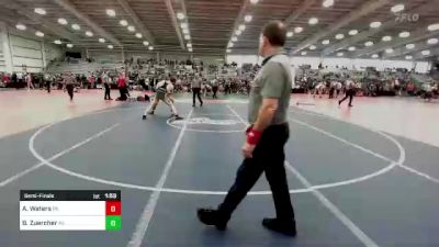 170 lbs Semifinal - Adam Waters, PA vs Brayden Zuercher, PA