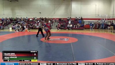 106 lbs Round 4 - Noah Krauss, Auburn vs Elijah Sims, Carver Birmingham