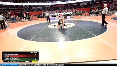 2A 132 lbs Cons. Semi - Edgar Albino, Antioch vs Evan Willock, Normal (Community West)