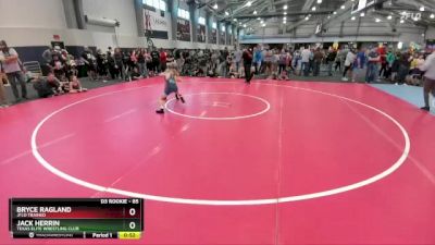 85 lbs Quarterfinal - Bryce Ragland, Jflo Trained vs Jack Herrin, Texas Elite Wrestling Club