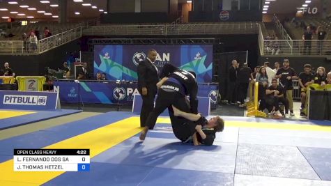 LUIZ FERNANDO DOS SANTOS FUZARI vs JOEL THOMAS HETZEL 2024 Pan Jiu Jitsu IBJJF Championship