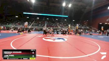 3A-145 lbs Cons. Round 2 - Brendan Woodard, Torrington vs Lane Rabel, Buffalo