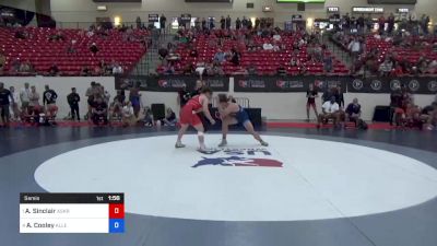 92 kg Semis - Aeoden Sinclair, Askren Wrestling Academy vs Aiden Cooley, Allen High School Wrestling