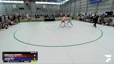 138 lbs 4th Wrestleback (16 Team) - Abraham Pomeroy, Team Colorado vs Jacob Bell, California