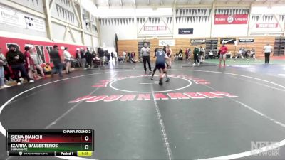 140 (142) Champ. Round 2 - Izarra Ballesteros, Miramonte vs Siena Bianchi, Stuart Hall