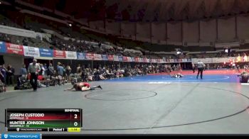 126 lbs Semis (4 Team) - Joseph Custodio, Kempsville vs Hunter Johnson, Grassfield