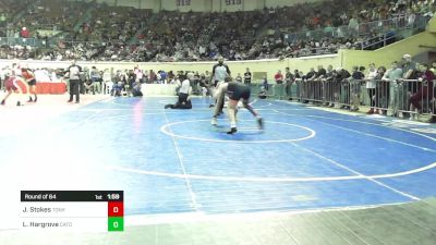 123 lbs Round Of 64 - Jaggar Stokes, Tonkawa vs Logan Hargrove, Catoosa Wrestling