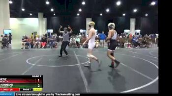 132 lbs Round 7 (8 Team) - Rey Ortiz, Longhorn WC vs Kole Hannant, Deland Bulldogs