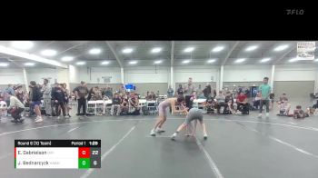 92 lbs Round 6 (10 Team) - Eli Gabrielson, Diamond Fish vs John Bednarcyzk, Hanover Hawkeye