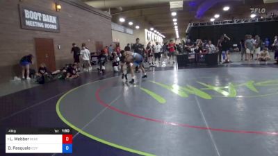 41 kg Rnd Of 16 - Loc Webber, Beast Mode Wrestling vs Dominic Pasquale, Izzy Style Wrestling