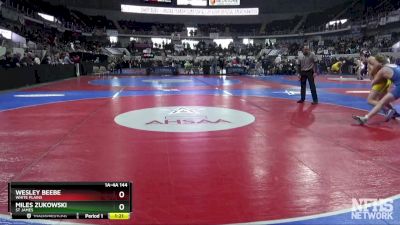 1A-4A 144 5th Place Match - Miles Zukowski, St James vs Wesley Beebe, White Plains