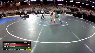 135 lbs Cons. Round 4 - Saiomy Cabrera, Matanzas vs Holly Sanders, Tallahassee