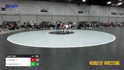 88 lbs Semifinal - Joseph Kersey, LWA 12U vs Gavin Sportsman, Untouchables 12u White