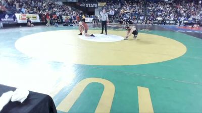 4A 220 lbs Cons. Round 1 - Kai Baker, Eastlake vs Ashton Sanchez, Moses Lake