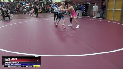 16U-6 lbs Rr2 - Isaac Lomas, Evansdale vs Cash Hatfield, Big Game Wrestling Club