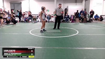 105 lbs Round 3 (6 Team) - Kamila Cerna, So Cal Hammers vs Sanaa Rahming, Misfits Strength