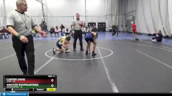 105 lbs Round 1 (6 Team) - Weston Baumgartner, Headhunters vs Carter Davis, LCWC