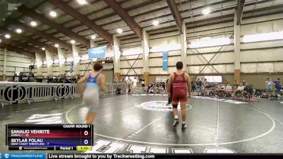 Champ Round 1 (16 Team) - Sanalio Vehikite, Hawaii 1 vs Skylar Folau, West Coast Wrestling