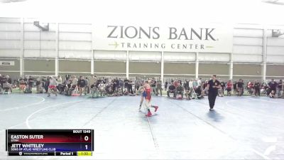 86 lbs Cons. Semi - Easton Suter, Utah vs Jett Whiteley, Sons Of Atlas Wrestling Club