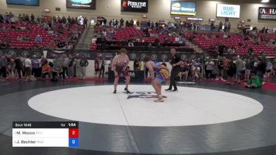 110 kg Quarters - Michael Mocco, ATT/Mocco Wrestling Academy vs James Bechter, MVKWA Patriot Wrestling Club