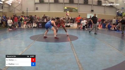 74 kg Round Of 64 - Adam Kemp, Valley RTC vs Jaden Mattox, TMWC/Ohio RTC