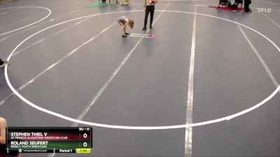 Cons. Round 3 - Stephen Thiel V, St. Francis Gladiators Wrestling Club vs Roland Seufert, Rebels Youth Wrestling