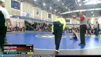 90 lbs Semis (4 Team) - Cash Mays, Brownsburg vs Ben Gardner, Carmel