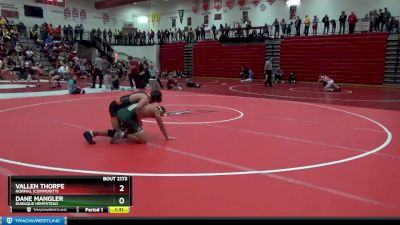 132 lbs Cons. Round 2 - Dane Mangler, Dubuque Hempstead vs Vallen Thorpe, Normal (Community)