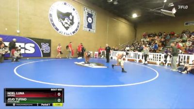 150 lbs Cons. Round 2 - Noel Luna, Nipomo vs Jojo Tufino, Atascadero