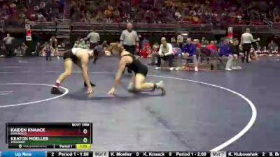 1A-145 lbs Quarterfinal - Keaton Moeller, Starmont vs Kaiden Knaack, Don Bosco