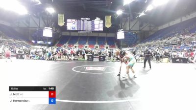 152 lbs Cons 64 #2 - John Mott, Maryland vs Jeremiah Hernandez, Illinois